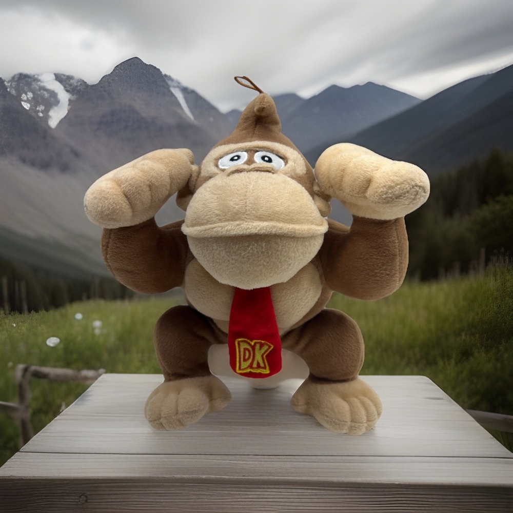 Super Mario Bros Donkey Kong Plush Stuffed Animal Good Stuff Toy